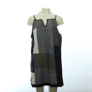 HD in Paris Womens Mini Dress XL Patchwork Quilt